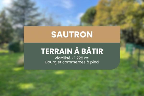 Grande parcelle à bâtir en plein cœur de Sautron Terrain viabilisé dans un environnement calme Sautron