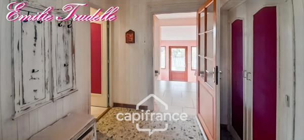 Maison à vendre 6 pièces COUTURE SUR LOIR (41) 180 m² habitables – terrain clos et arboré de 1 746 m² – 3/4 chambres – sans gros travaux