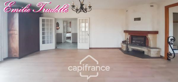 Maison à vendre 6 pièces COUTURE SUR LOIR (41) 180 m² habitables – terrain clos et arboré de 1 746 m² – 3/4 chambres – sans gros travaux