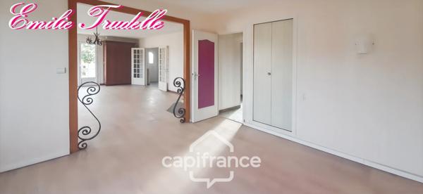 Maison à vendre 6 pièces COUTURE SUR LOIR (41) 180 m² habitables – terrain clos et arboré de 1 746 m² – 3/4 chambres – sans gros travaux