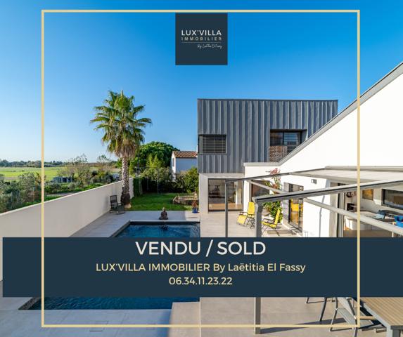 Pérols (34470) VILLA CONTEMPORAINE AVEC VUE