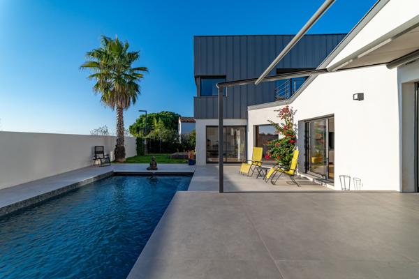 Pérols (34470) VILLA CONTEMPORAINE AVEC VUE