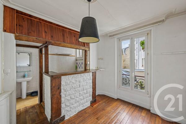 Appartement F1 à vendre  1 pièce - 28,50 m 2   PARIS  - 75020