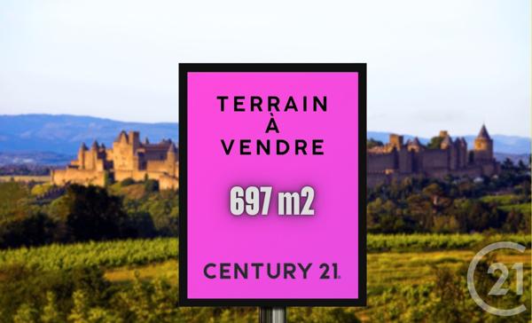 Terrain à vendre  697 m2 CARCASSONNE - 11