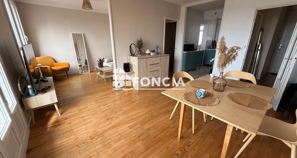 À vendre Appartement 3 pièces 63.42 m² - Le Mans 72000