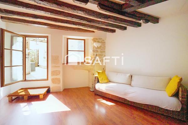 Calme absolu pour ce duplex plein centre ville avec terrasse