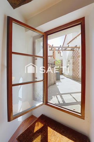 Calme absolu pour ce duplex plein centre ville avec terrasse