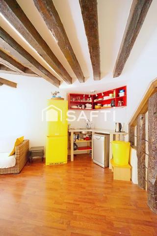 Calme absolu pour ce duplex plein centre ville avec terrasse