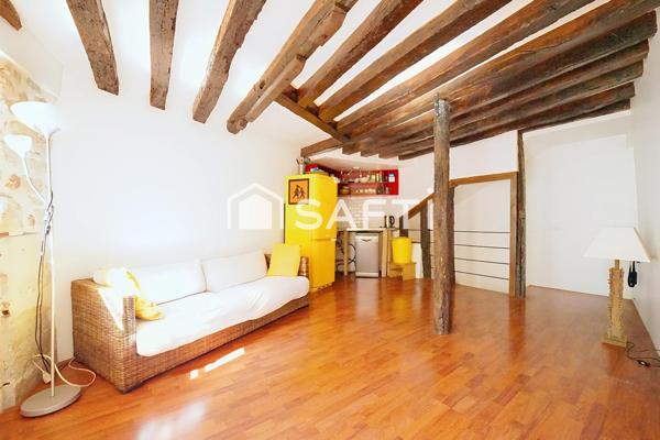 Calme absolu pour ce duplex plein centre ville avec terrasse