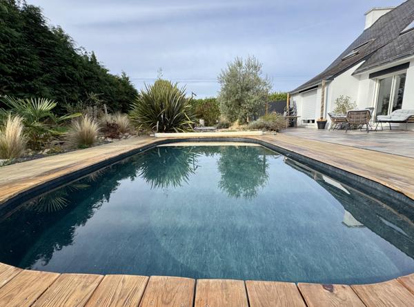 Plumergat (56400) MAISON DE CAMPAGNE 4 CHAMBRES - PISCINE - SOUS SOL -