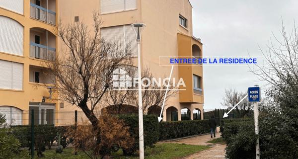 À vendre Studio 20.23 m² - Port Leucate 11370