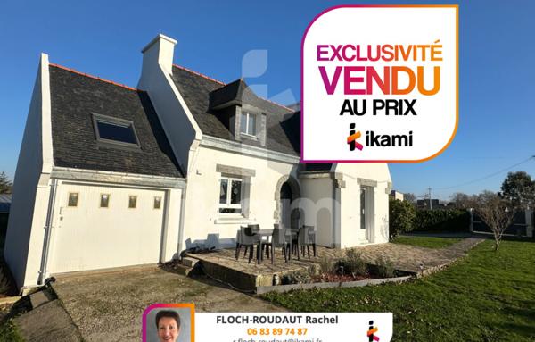 Maison entièrement rénovée au centre ville de Trégunc.