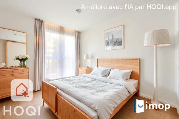 Appartement T3 traversant avec balcon et parking – centre ville