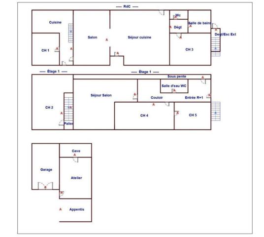 Maison à vendre 6 pièces GIEVILLE (50) avec 7086m2 terrain