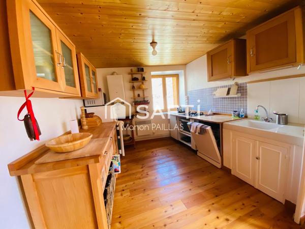 Maison meublée aux Hières vue dégagée sur La Meije