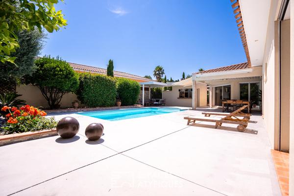 Villa contemporaine avec piscine et prestations haut de gamme près de Perpignan
