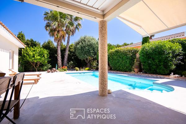 Villa contemporaine avec piscine et prestations haut de gamme près de Perpignan