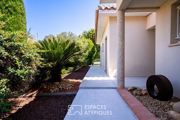 Villa contemporaine avec piscine et prestations haut de gamme près de Perpignan