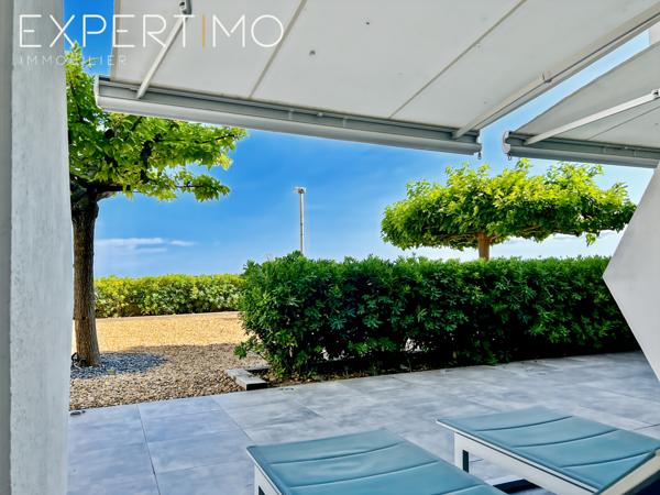 Montpellier (34000) Appartement de Type T3 avec belle terrasse, très beau jardin, deux places de parking, un cellier .