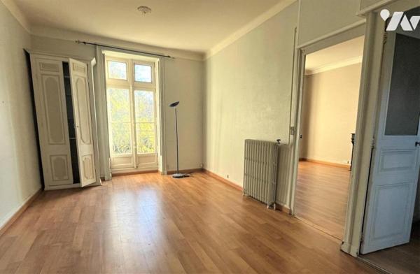 Nantes SNCF Jardin des Plantes, T2 de charme sans vis-à-vis, 51 m²