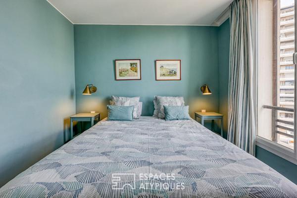 Appartement au dernier étage en centre ville