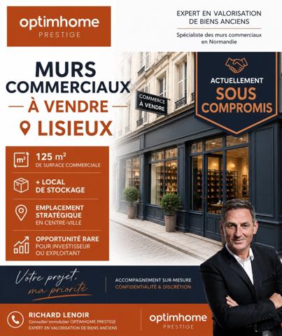 Local/bureau à vendre LISIEUX (14)