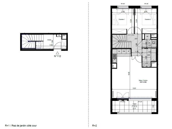 Appartement 3 pièces de 65.85 m² - Saint-Germain-en-Laye