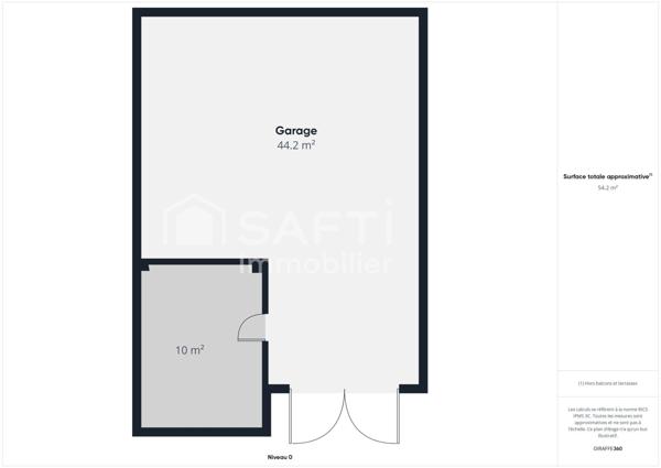 Bel appartement 3 chabres,terrasse.