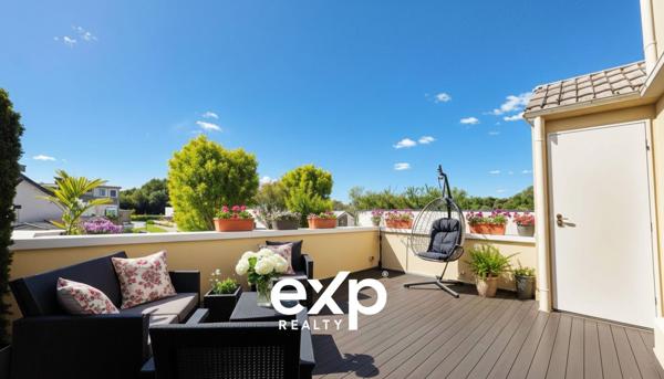 Triplex 97 m² au coeur de Bailly-Romainvilliers