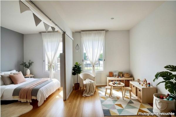 Triplex 97 m² au coeur de Bailly-Romainvilliers