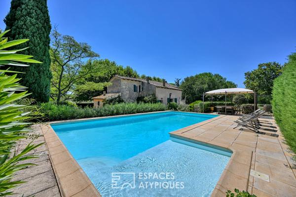 Maison familiale authentique avec piscine en Petite Camargue