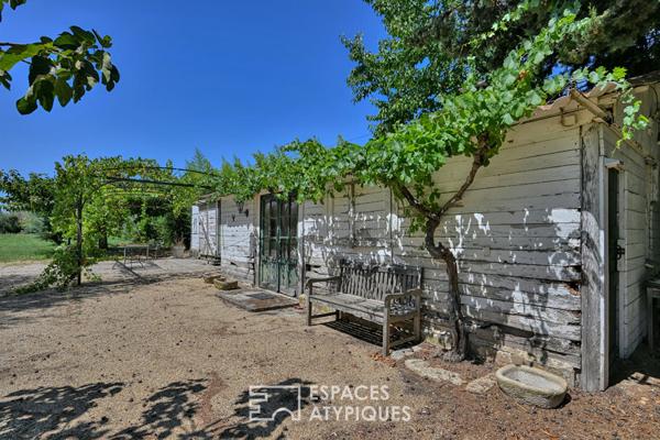 Maison familiale authentique avec piscine en Petite Camargue