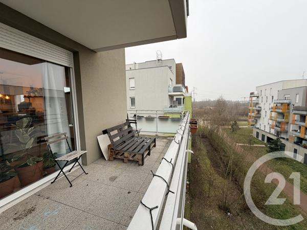 Appartement F3 à vendre  3 pièces - 62,33 m2 LINGOLSHEIM - 67