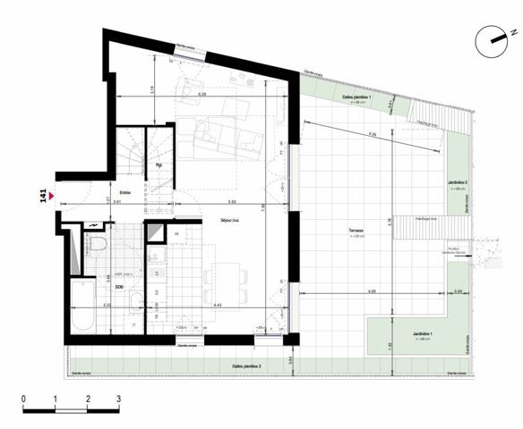 Appartement type 5 situé au Kremlin-Bicêtre