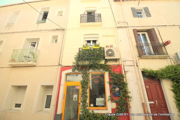 Mèze (34140) Maison d'environ 66 m2 au cœur du centre-ville de Mèze