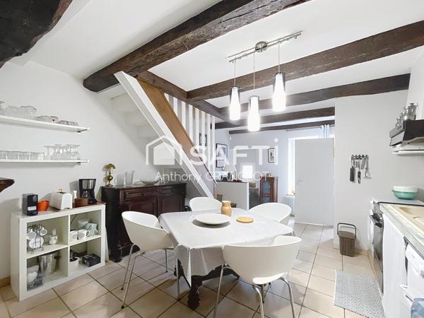 À vendre – Maison de village,170M² AVEC JARDIN  Jussey