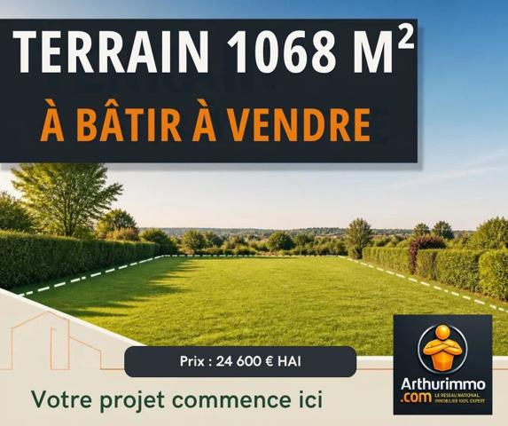 Vente                                                      Terrain
                        
                                         1068 m2                     à Mondrepuis