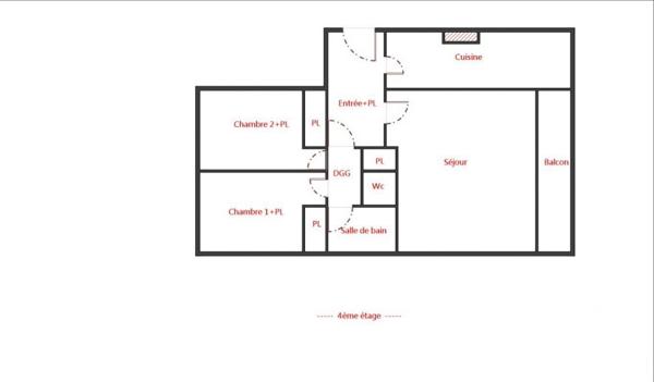 Appartement à vendre 3 pièces 67 m² L'Île-Saint-Denis