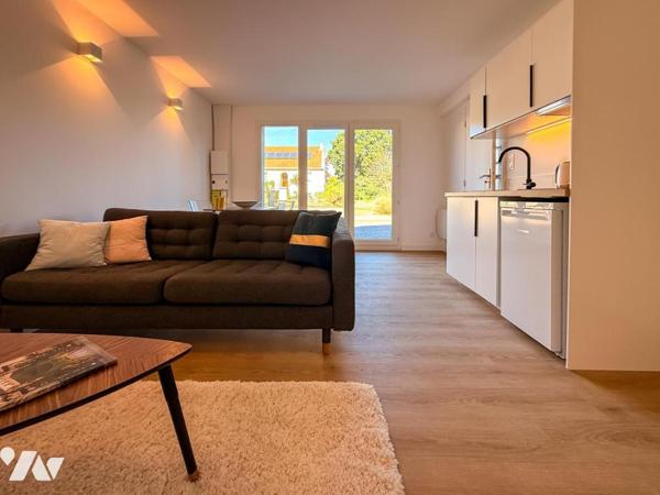 BOUGUENAIS GAUDINIERE - Appartement T2 jardinet privatif et parking 