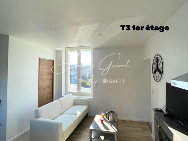 CHASSENEUIL-DU-POITOU – IMMEUBLE DE 4 APPARTEMENTS