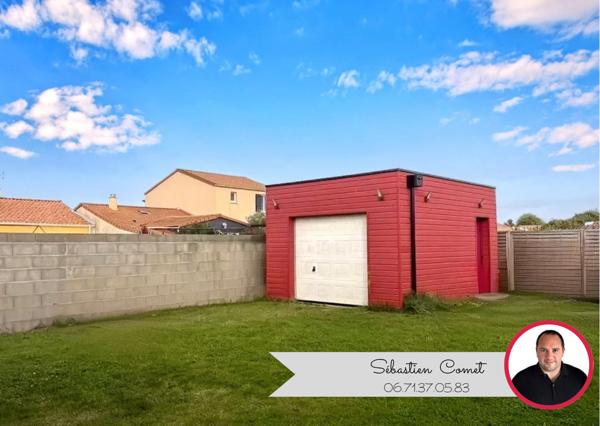 Maison 4 chambres + bureau plain-pied