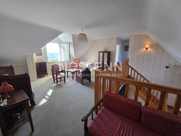 Maison d'Exception à Vendre à Saint Gildas de Rhuys - Vue Jardin et aperçu Océan