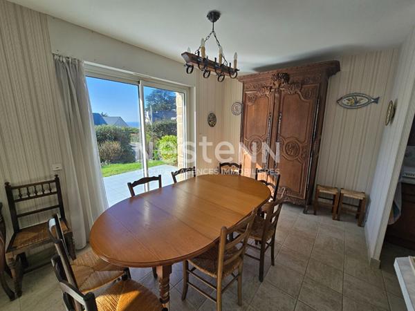 Maison d'Exception à Vendre à Saint Gildas de Rhuys - Vue Jardin et aperçu Océan