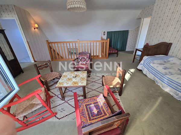 Maison d'Exception à Vendre à Saint Gildas de Rhuys - Vue Jardin et aperçu Océan