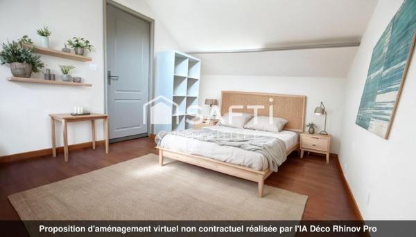 Duplex d’exception avec terrasse plein ciel sur le Plateau de Saint-Maurice, entre verdure et Paris