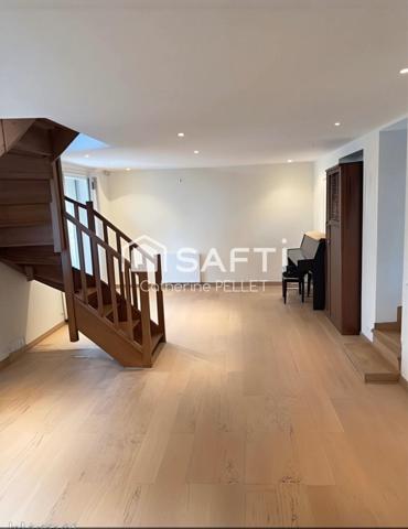 Duplex d’exception avec terrasse plein ciel sur le Plateau de Saint-Maurice, entre verdure et Paris