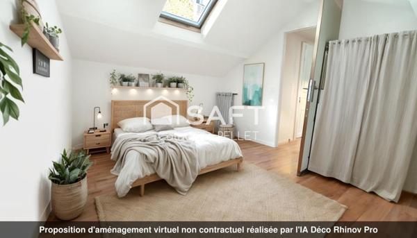 Duplex d’exception avec terrasse plein ciel sur le Plateau de Saint-Maurice, entre verdure et Paris