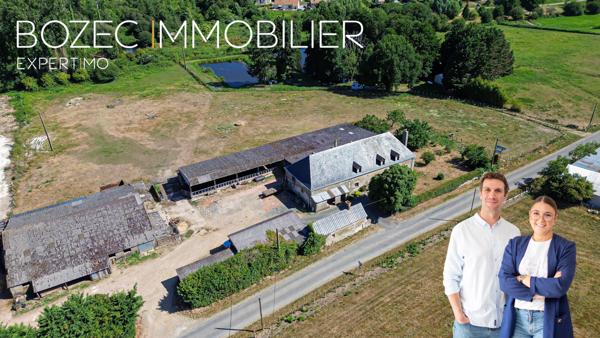Oizé (72330) ANCIENNE PROPRIÉTÉ AGRICOLE 1,3 HA - 800M2 DE DÉPENDANCES