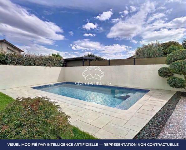 Maison de plain-pied de 117 m2 avec accès direct au Parc Beaulieu à Riorges