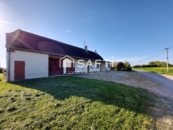 Maison 3 chambres avec dépendances - secteur 10 km de Louhans